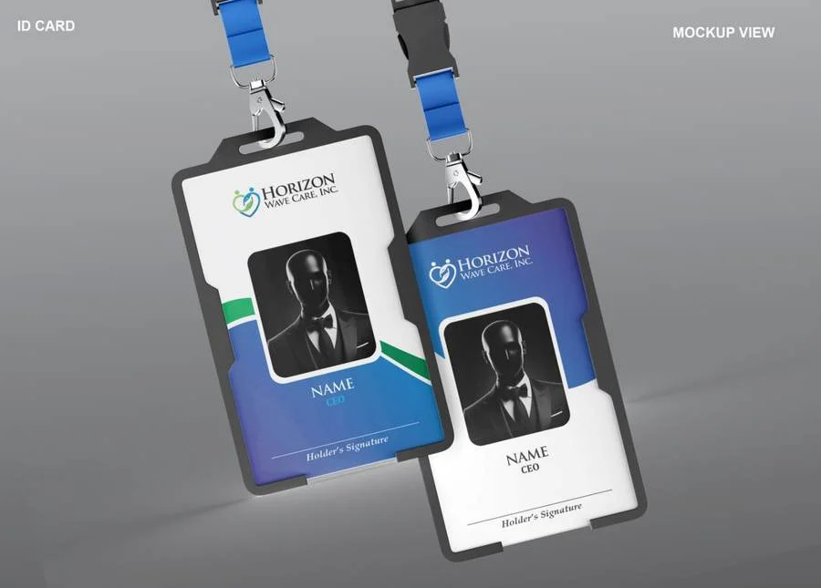 Horizonwave Care ID card branding