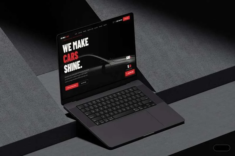 Sir Wax A-Lot website project