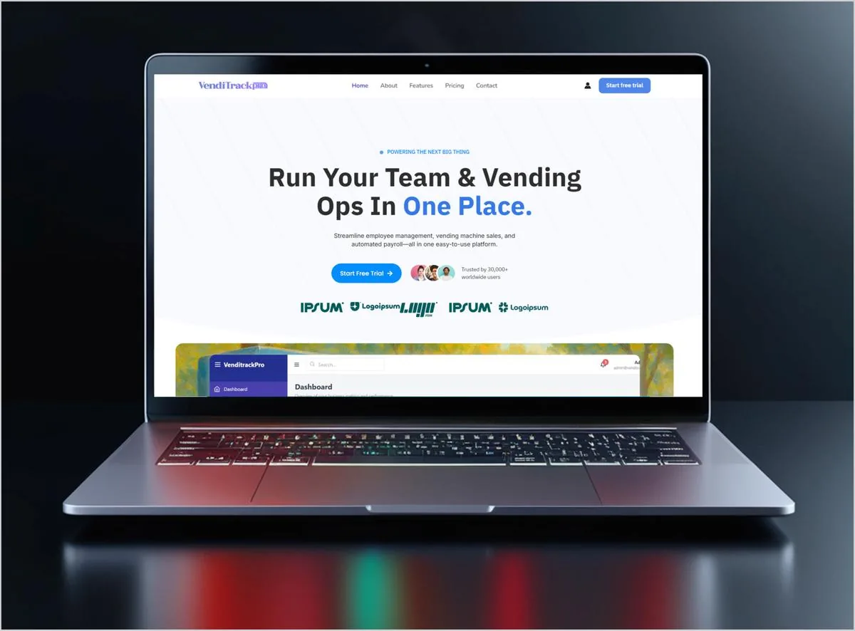 VendiTrack Pro software project