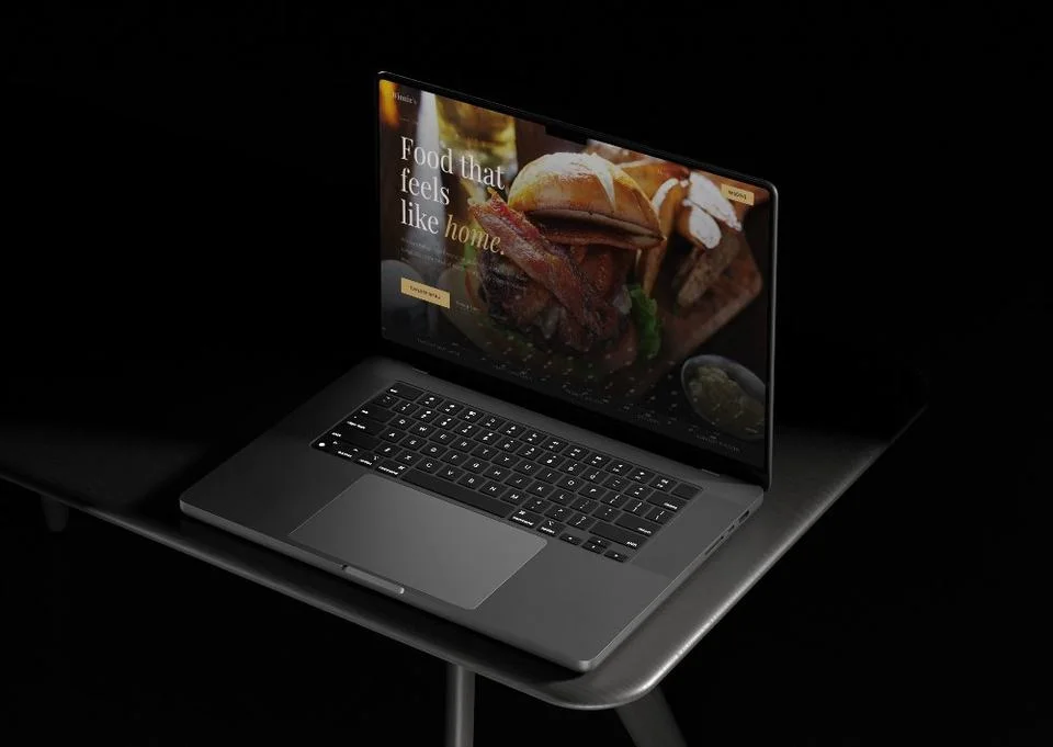 Winnie's Food website project